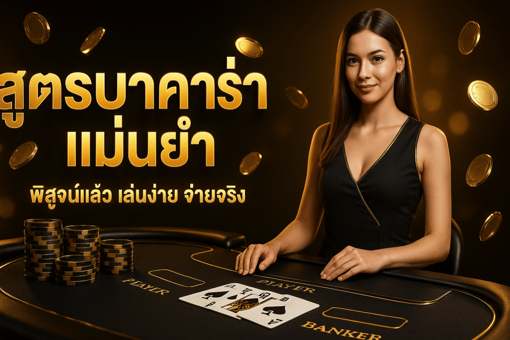 สูตรบาคาร่า แม่นยำ