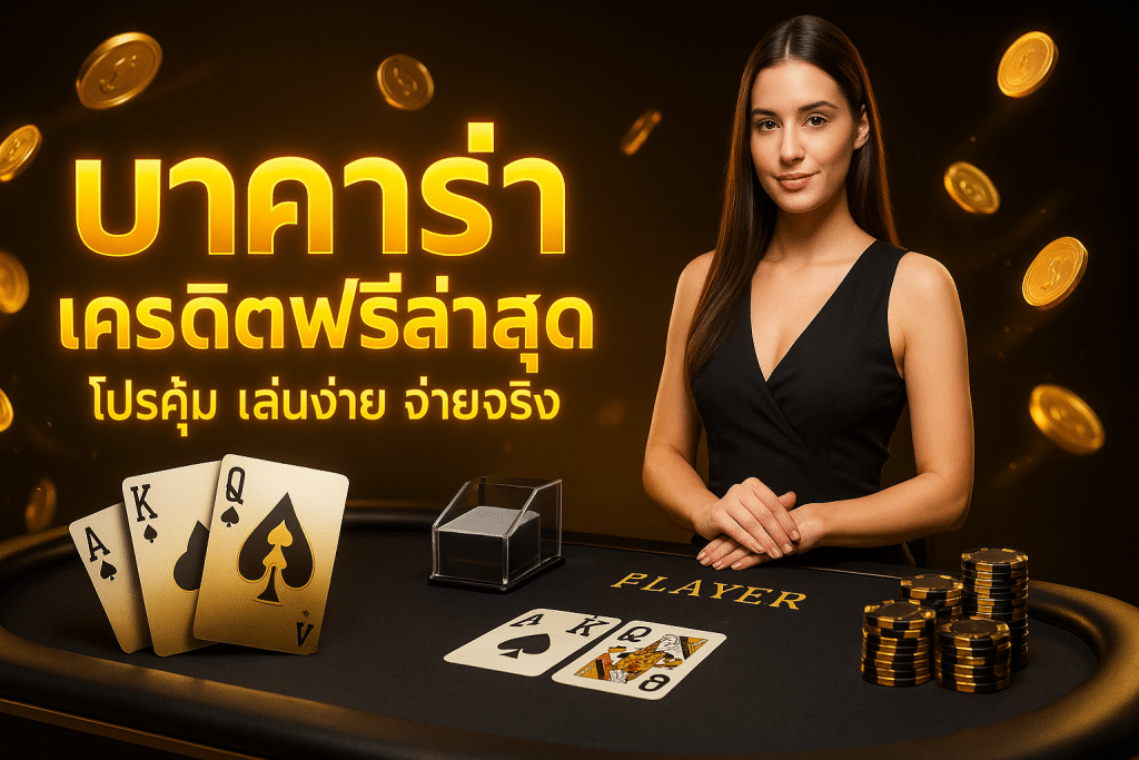 บาคาร่า เครดิตฟรีล่าสุด