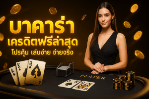 บาคาร่า เครดิตฟรีล่าสุด