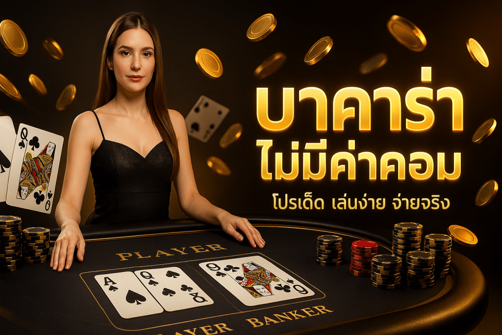 บาคาร่า ไม่มีค่าคอม