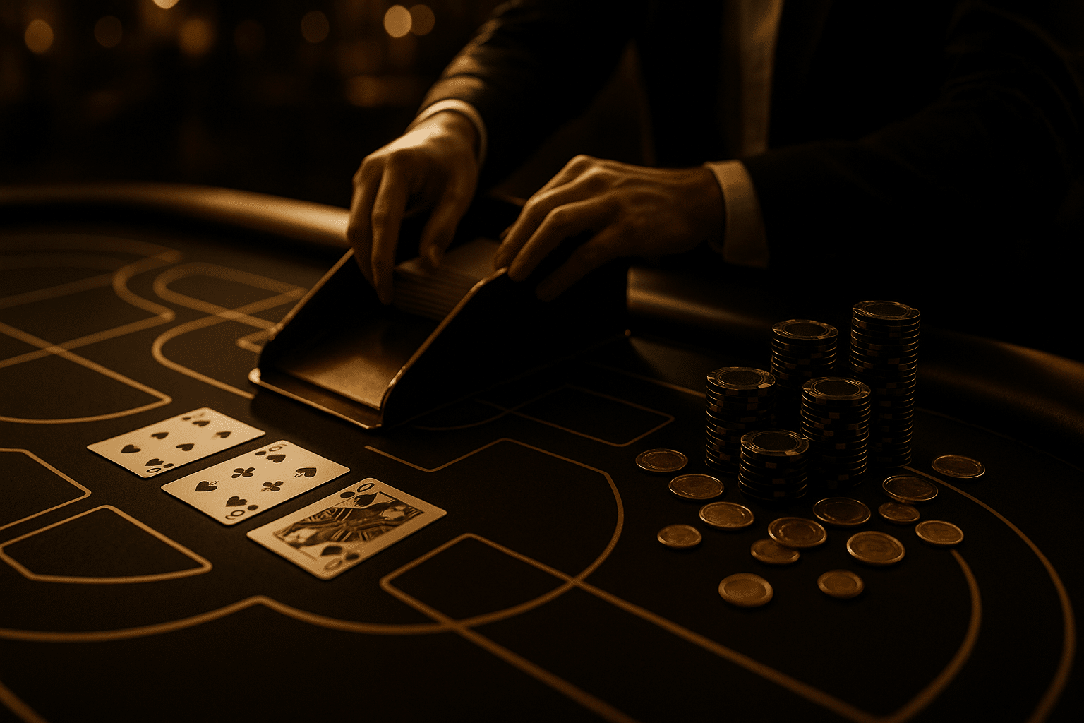 ภาพประกอบวิธีเล่นสำหรับมือใหม่ใน บาคาร่า ไม่มีค่าคอม และเทคนิคอ่านเค้าไพ่บนโต๊ะไลฟ์สด